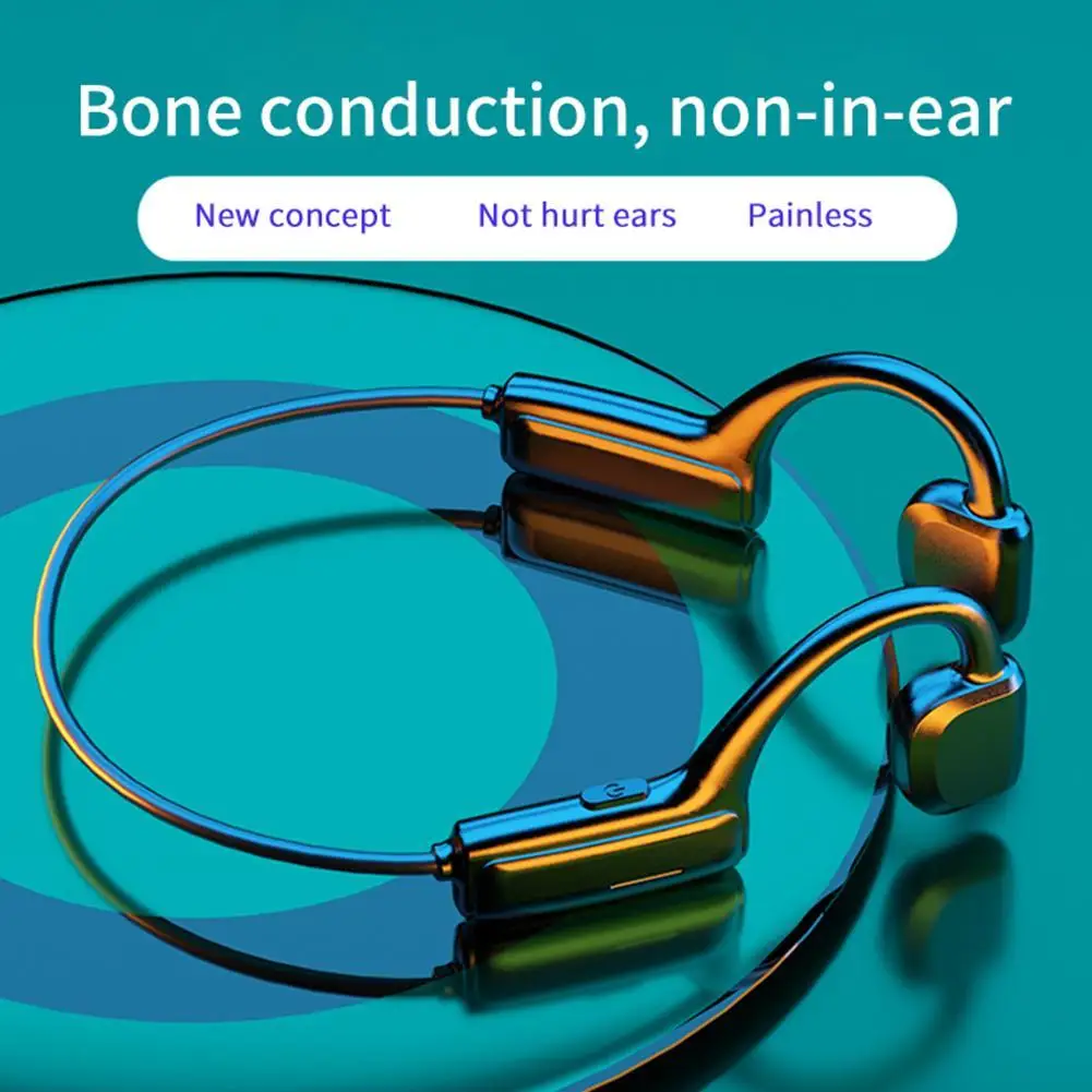 

HOT SALESï¼ï¼ï¼New Arrival Waterproof Bluetooth Wireless Non-in-Ear Bone Conduction Headset with Microphone
