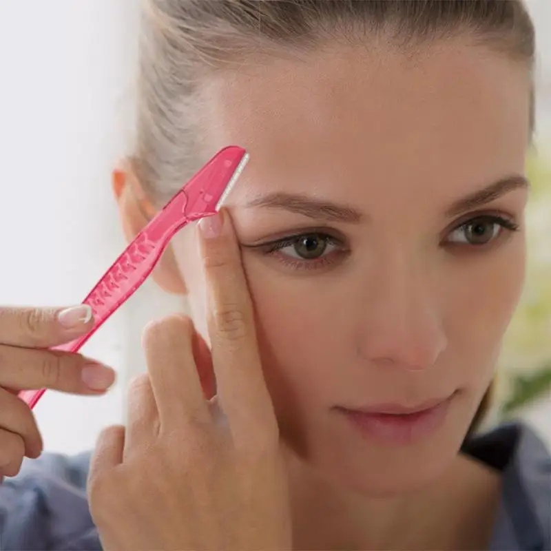 3 шт./компл. портативный триммер для бровей бритвы лица Женская бритва удаления