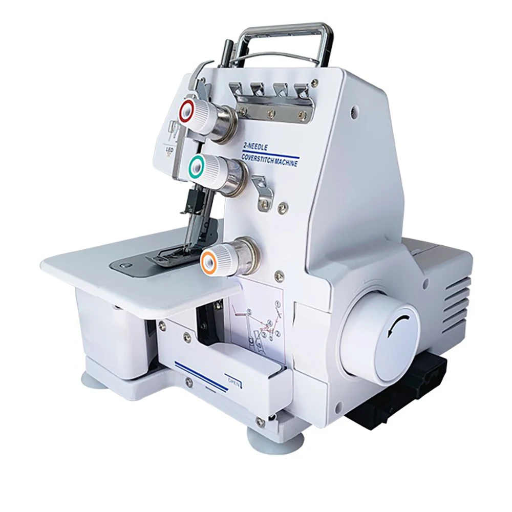 

Household Desktop Four-Thread Three-Thread Two-Thread Hemming Machine, Multifunctional Electric Overlock Sewing Machine