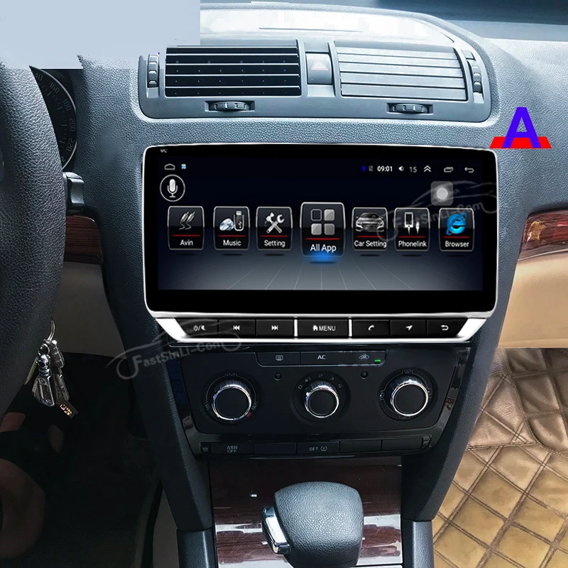 Автомагнитола для Skoda Octavia 2 A5 10 25 2008 2010 2011 2012 мультимедийный видеоплеер навигация