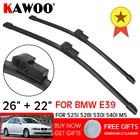 Стеклоочистители LHD RHD для BMW, стеклоочистители для передних окон, для BMW 5 Series, E39, 525i, 528i, 530i, 540i, M5, 26 дюймов + 22 дюйма, 1995-2003 лет