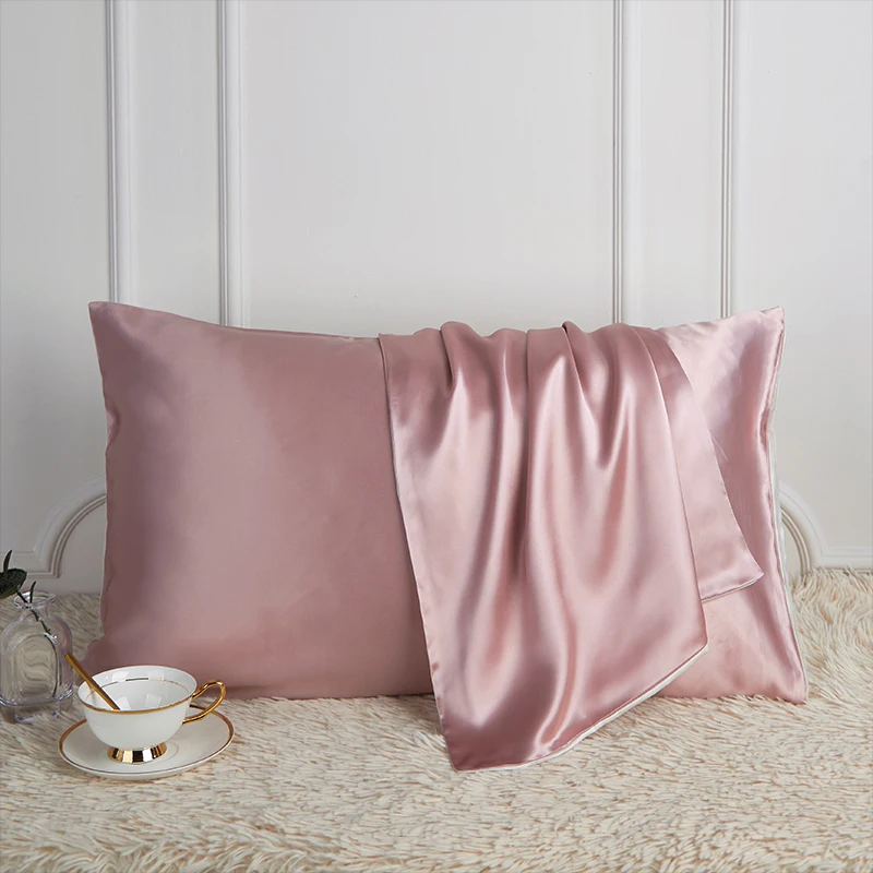 

100% pure silk pillowcase real silk pillowcase natural silk pillowcase mulberry silk pillowcase Free Shipping