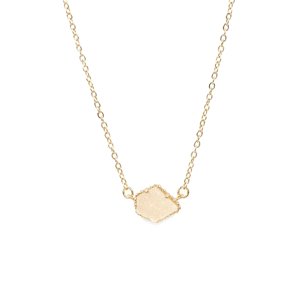 2020 Новая мода маленькая пятисторонняя дихроическая кристальная Подвеска