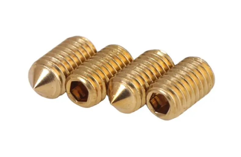 Латунный наконечник машина измеритель верхний провод крепежный винт