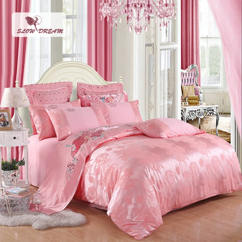 Роскошный домашний декор для взрослых Комплект постельного белья двойной