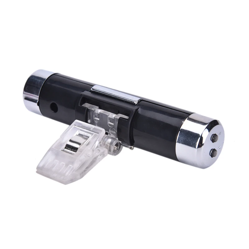 2 в 1 автомобильные часы термометр ЖК цифровой синий автомобильный подсветка