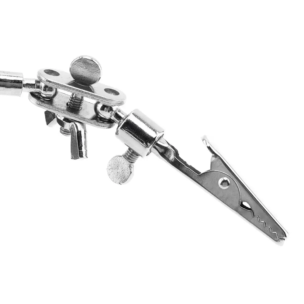 Увеличительное стекло для сварки с 2 зажимами типа крокодил|desktop magnifier|magnifier with