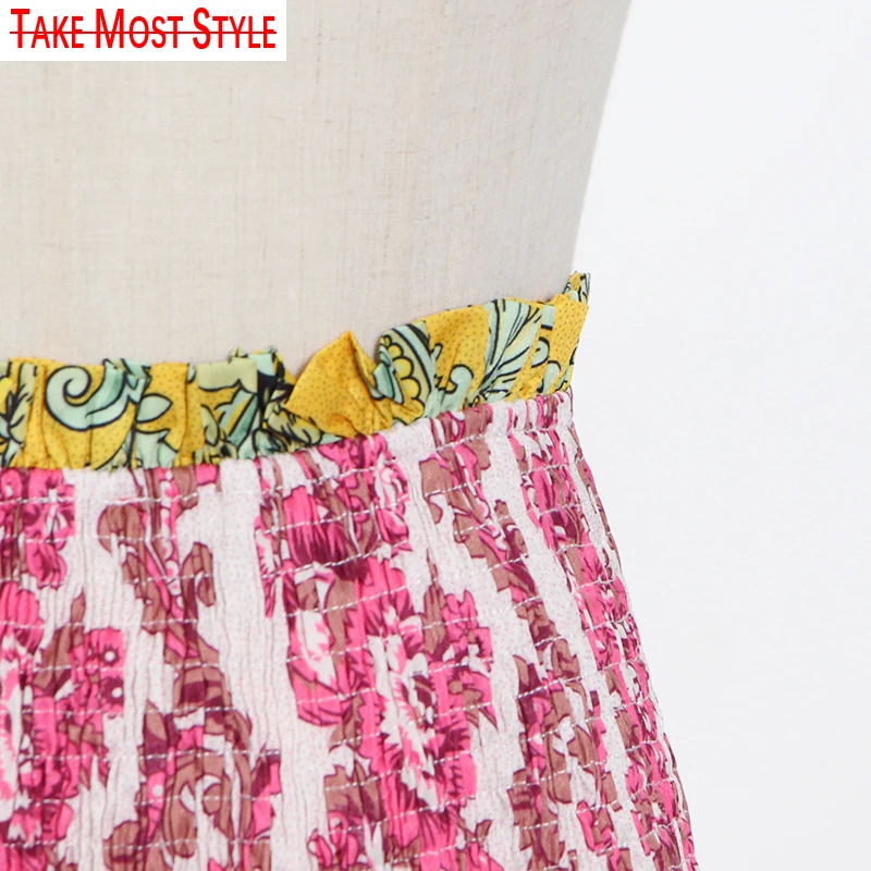 

Vintage Two Piece Set For Women O Neck Lantern Long Sleeve Top High Waist Ruched Mini Skirt Casual Sets Female 2021