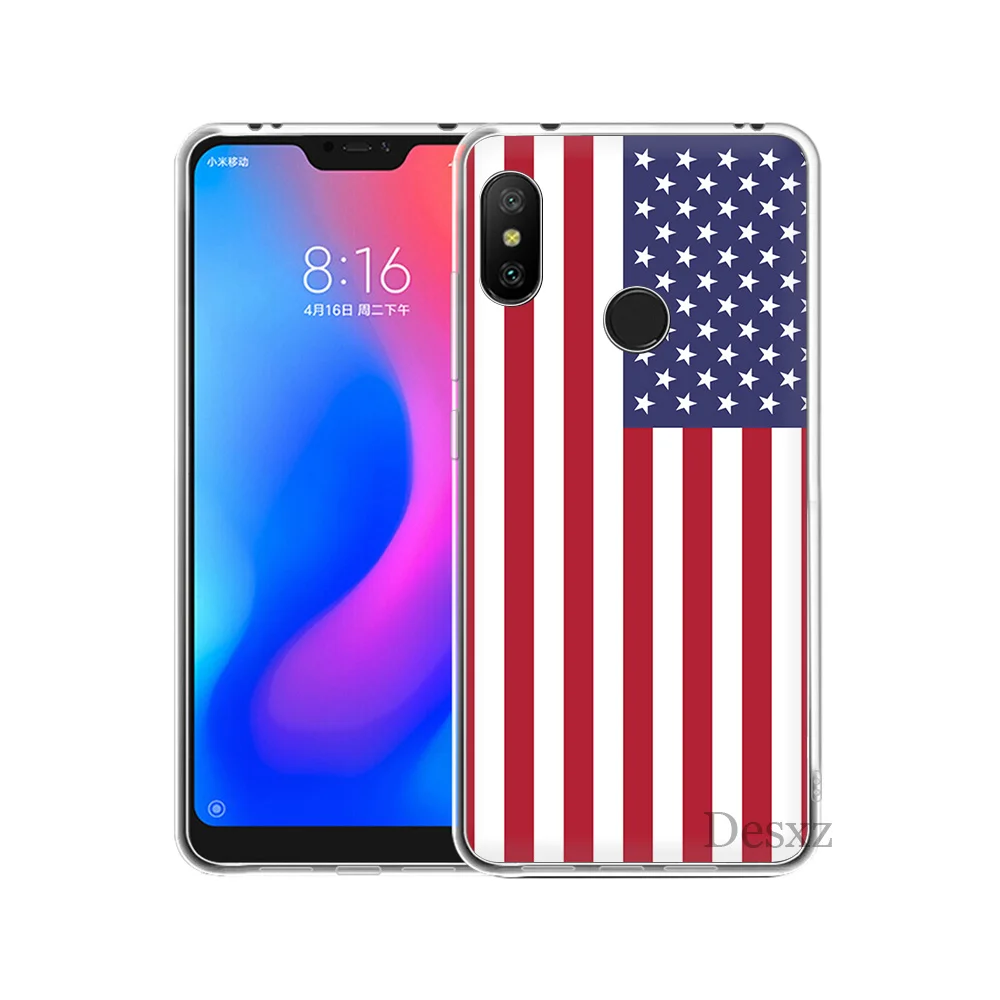 Чехол с флагом Великобритании США Эфиопией Боснией пробудем для Xiaomi Redmi mi 8 SE Note 5 5A