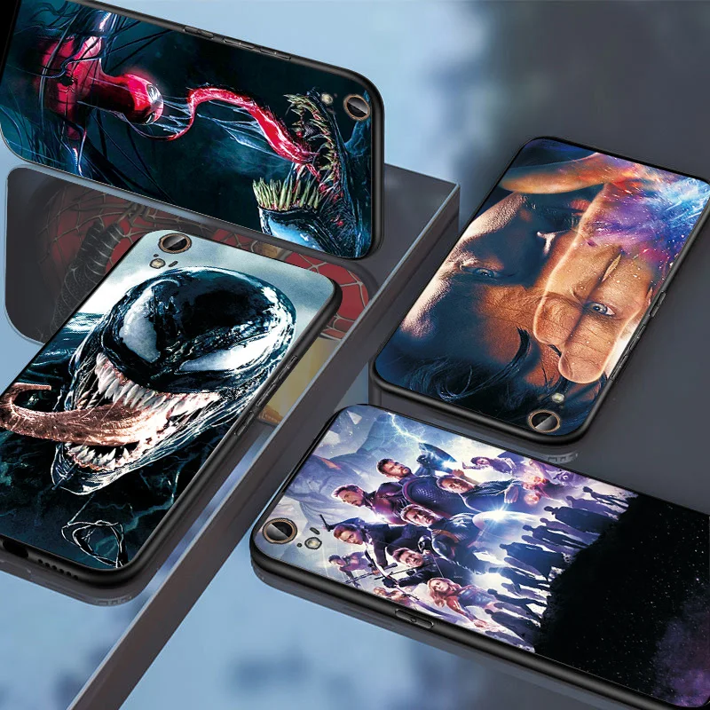 Черный ТПУ чехол для huawei Y6 ii чехол для телефона Coque для huawei Y6 II y6 2 Marvel Мстители чехол с героем для huawei Y5 II Y5 2 чехол s