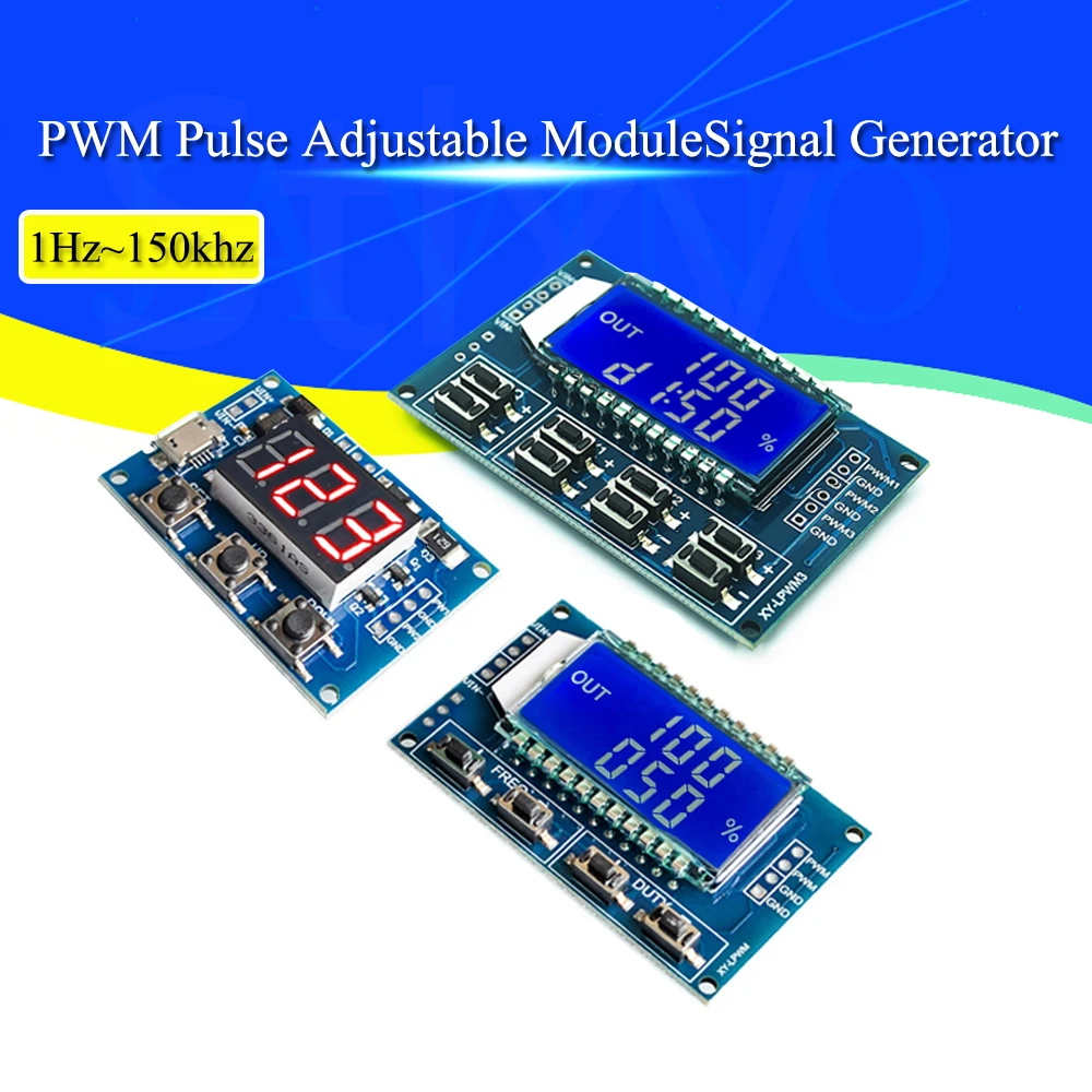 Генератор сигналов PWM частота импульсов рабочий цикл регулируемый модуль