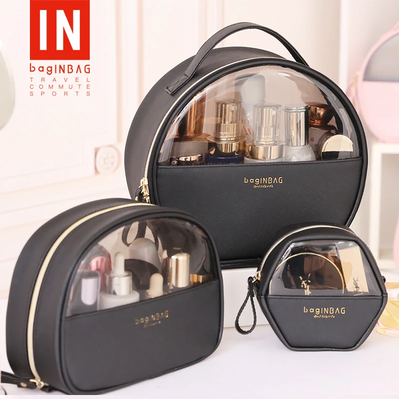 

3pc Women Cosmetic Bag Waterproof Zipper Make Up Bag Travel Washing Makeup Organizer Beauty Case Clear Makeup Bag Toiletry Bag