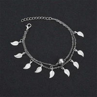 trendy ankle fashion anklet adjustable jewelry foot bracelet layer beach bohemia chain