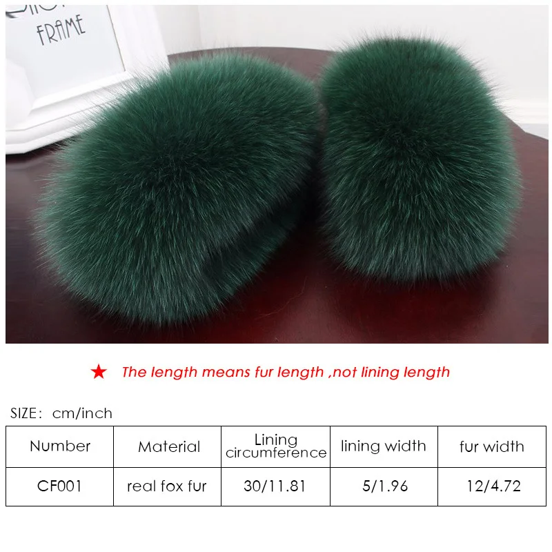 Рисунок 2 - Манжеты из натурального Лисьего меха CUF702