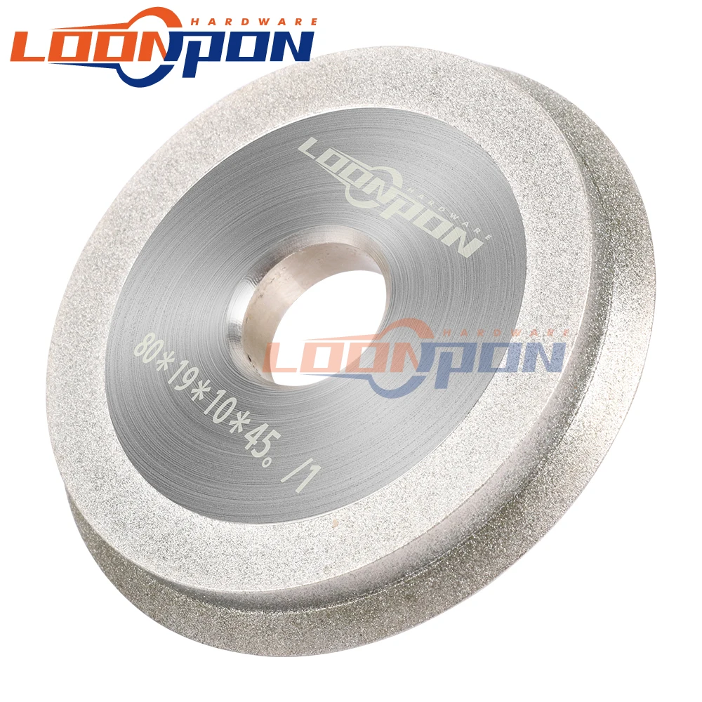 

80mm All kinds of Diamond Grinding Wheel Electroplate Grinding Circle Grinder for Carbide Metal Tungsten Steel Milling Cutter