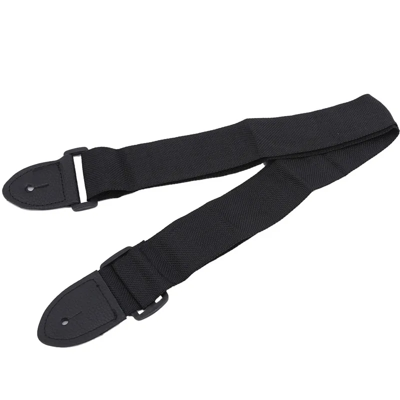 gitarre strap leder kopf einstellbare schulter gurt für gitarre elektrische gitarre bass gitarre teile zubehör schwarz hohe qualität fr