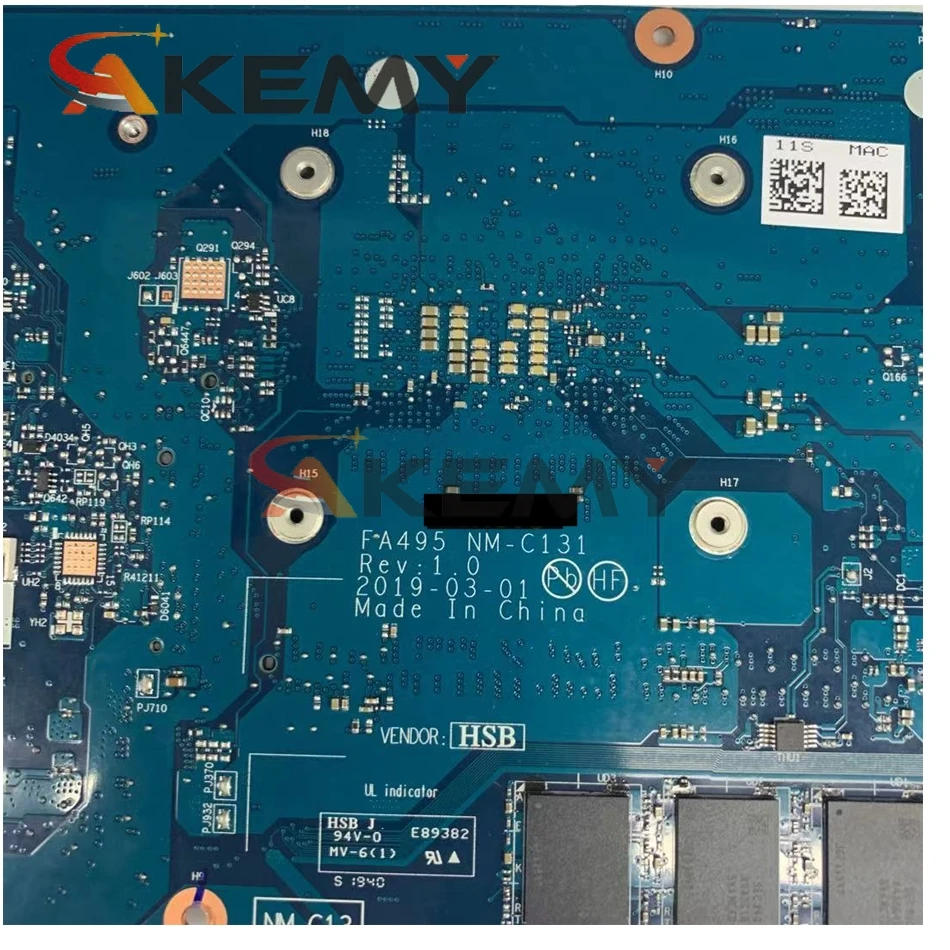 

NM-C131 For Lenovo Thinkpad T495 Laptop motherboard With CPU Ryzen R3-3200/R3-3300 8GB-RAM DDR4 100% Fully Tested