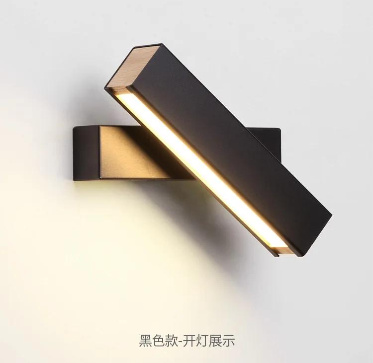 Современный скандинавский светодиодный настенный светильник в виде железной