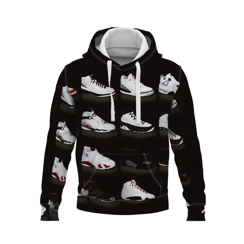 

2021 new street top hoodie sports hoodie 3D-printed men's Harajuku hoodie street wear children's fall fashion sportswear jacket