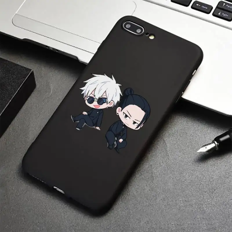 

Jujutsu Kaisen Satoru Gojo anime Phone Case for iPhone 12 11 mini pro XS MAX 8 7 6 6S Plus X 5S SE 2020 XR