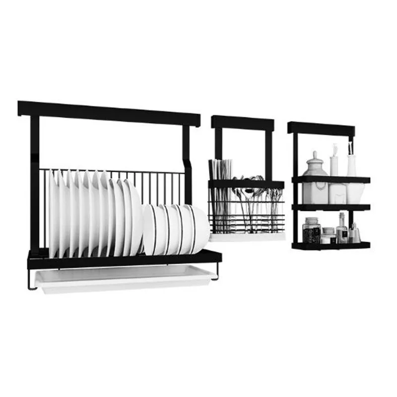 Кухонный Органайзер из нержавеющей стали стойка для хранения ножей чашек посуды