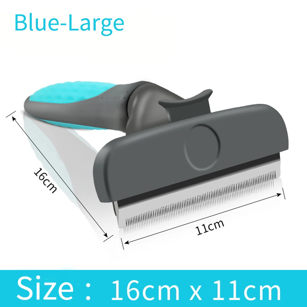 

One-click hair removal pet comb beauty styling hair removal dog comb automatic fading dog comb pet supplies