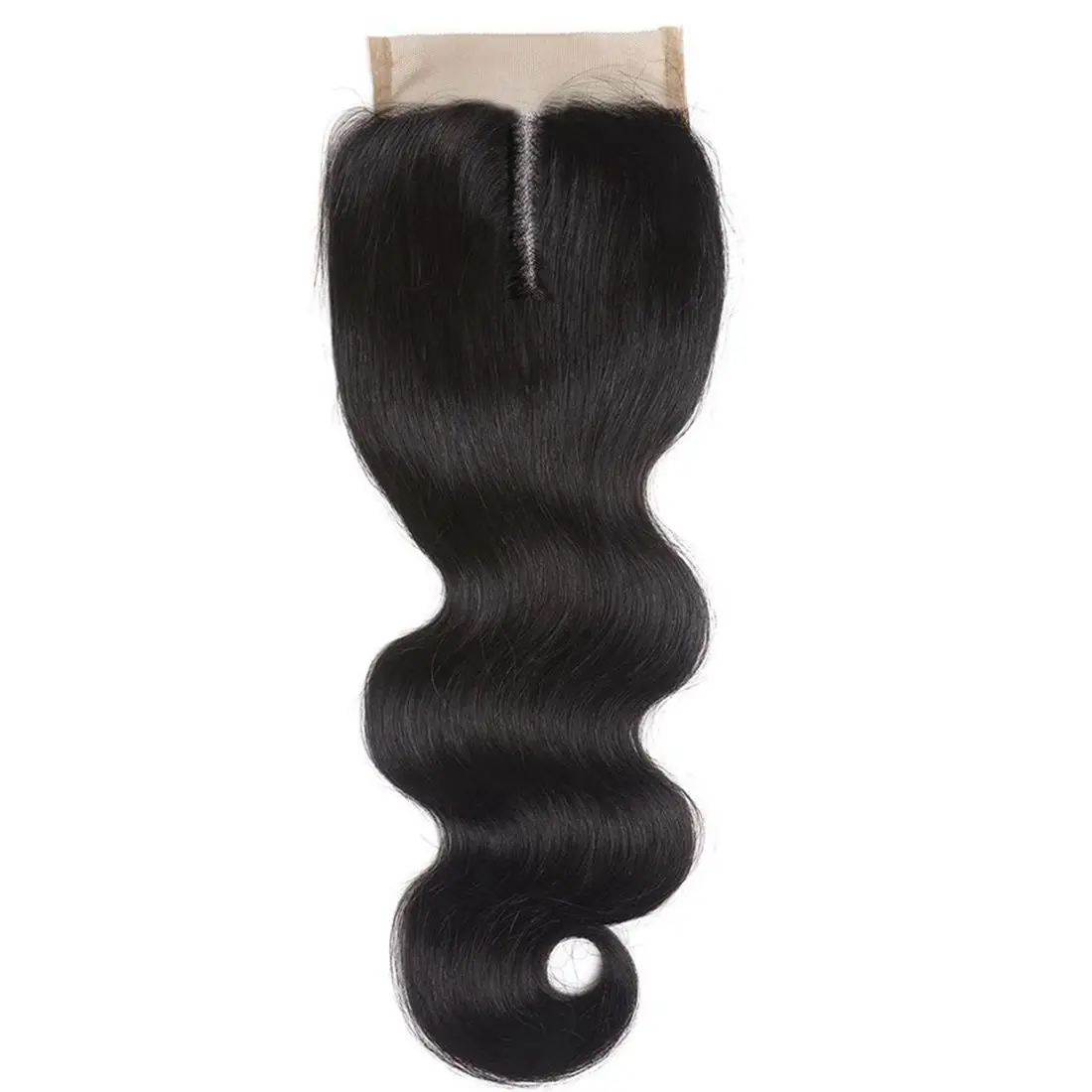 Волнистые T образные человеческие волосы кружевная застежка средняя часть