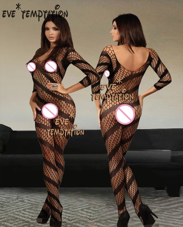 Сексуальная одежда для сна нижнее белье Babydoll боди сетка цветочный боди чулок кукла платье интимный комбинезон ночное белье с вырезами W130