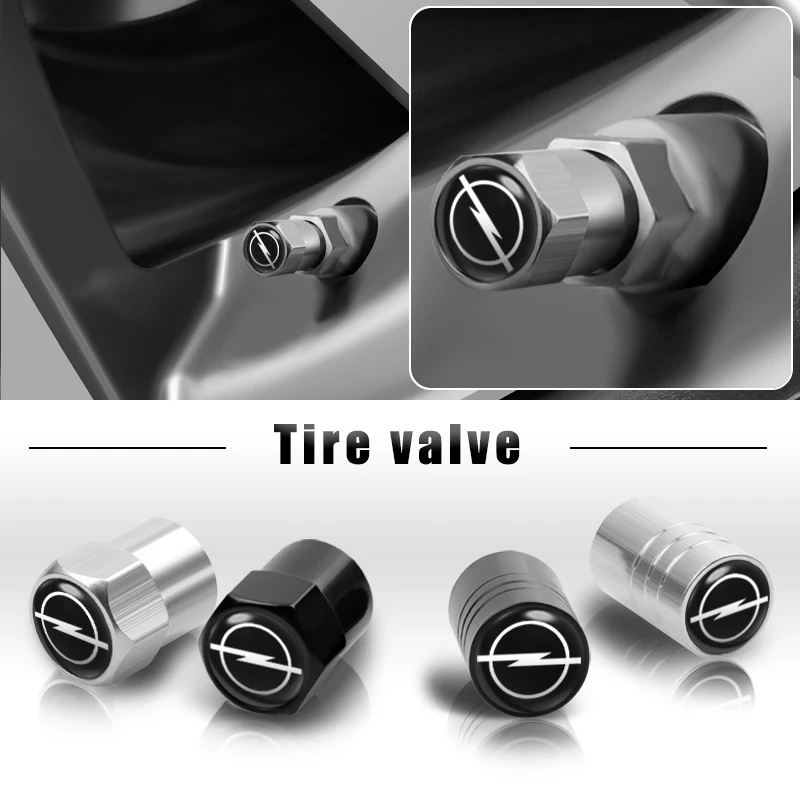 4 шт. автомобильный Стайлинг металлический автоматический воздушный клапан