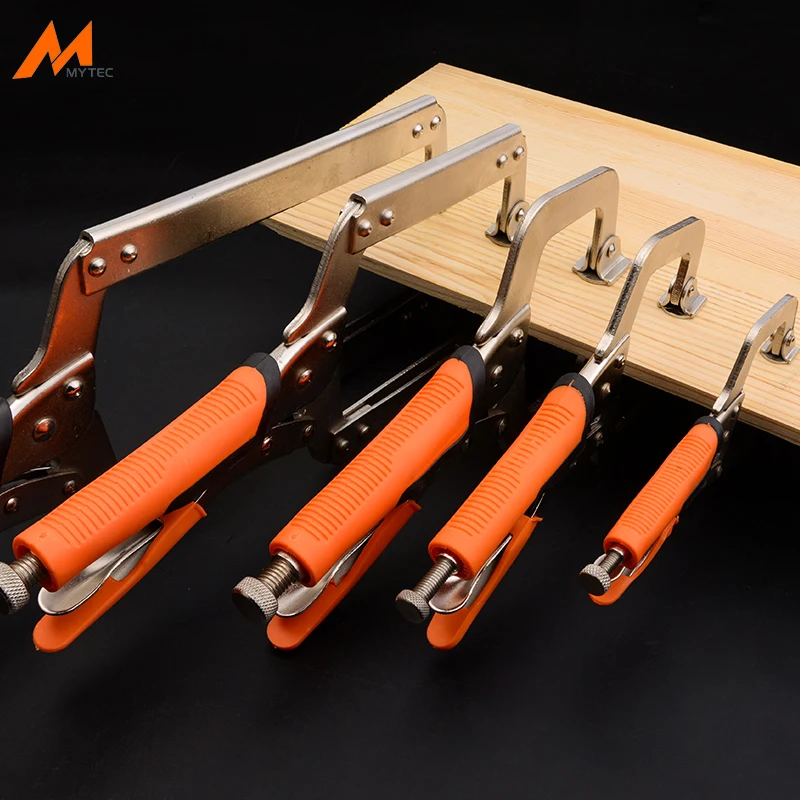 

Металлический торцевой зажим для деревообработки, тиски для стола, зажимы для инструментов, шкафов, C-образные зажимы