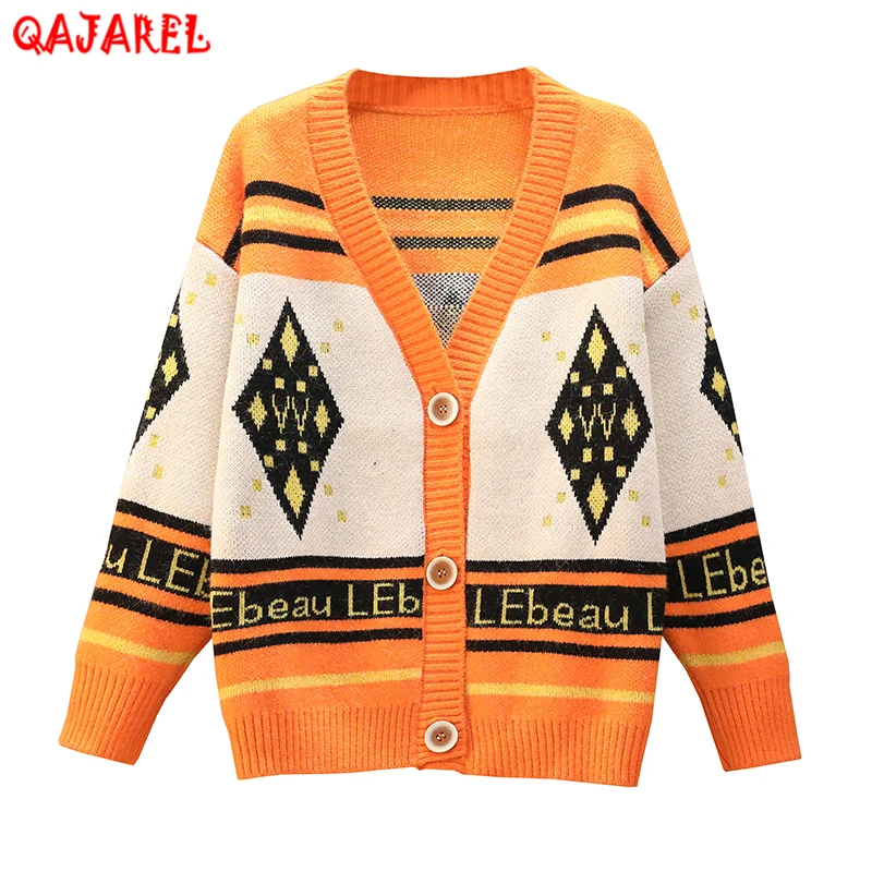 

2023 Red Knitted Cotton Thick Warm Top Sweaters Autumn Winter Elegant Bodycon Coat Sweaters Women Korean Vintage Casual Cardigan