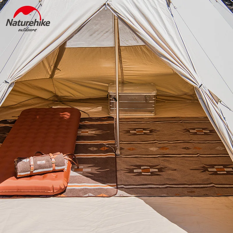 Продажа Шерстяная шаль Naturehike, одеяло для пикника, портативный коврик для палатки, ультралегкое индийское шерстяное одеяло, Дорожный Коврик, уличный...