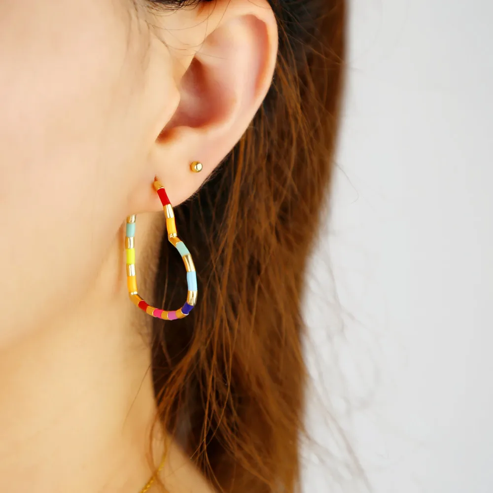 2021 модные ювелирные изделия на День святого Валентина Позолоченные Красочные