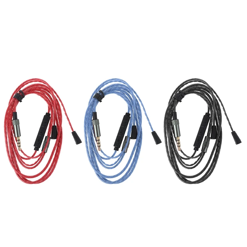 

3.5mm Core DIY Cable for IE8 IE80 IE800 Earphone Headset Replaceable Cables for Phone