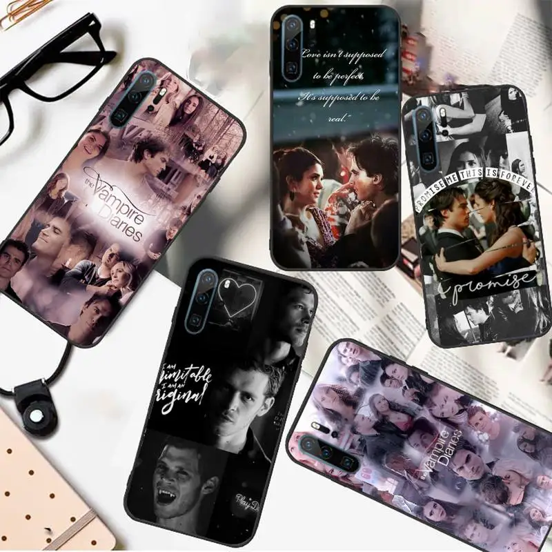 

The Vampire Diaries TV series Phone Case For Huawei honor Mate 10 20 30 40 i 9 8 pro x Lite P smart 2019 nova 5t