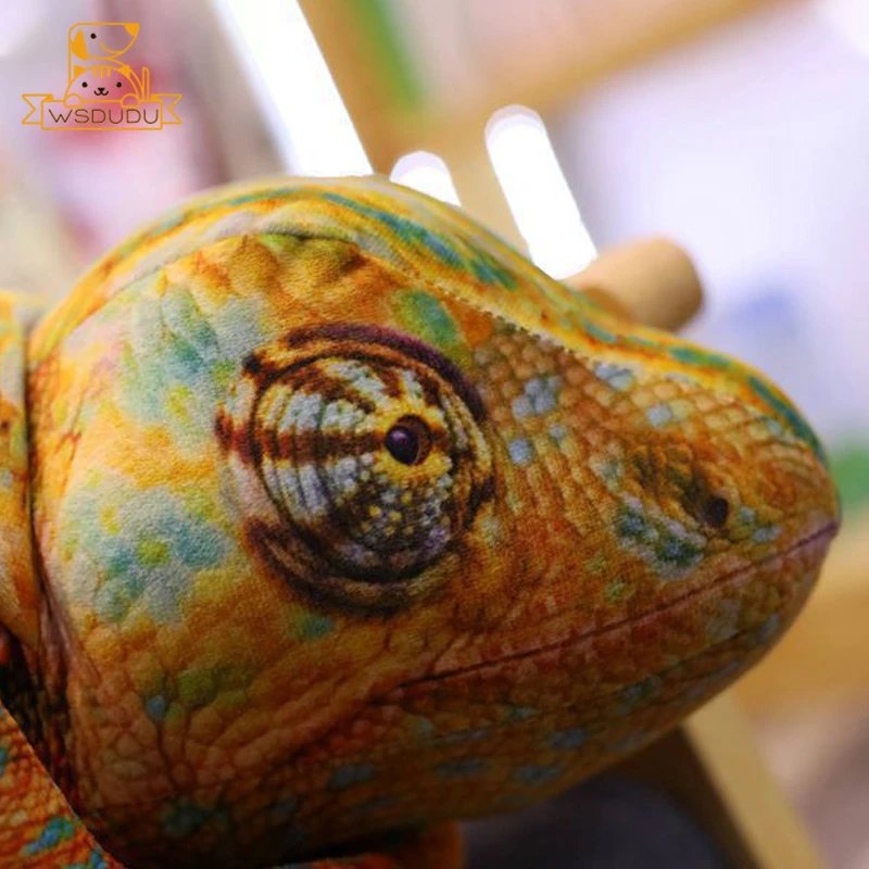 Реалистичная Подушка-Ящерица из Хамелеона плюшевые мягкие игрушки имитация