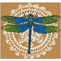 dragonfly wings patterns counted cross stitch 11ct 14ct 18ct diy cross stitch kits embroidery needlework sets home decor
