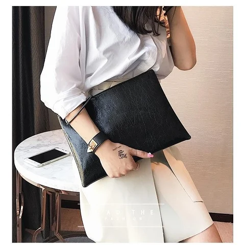 

Envelope Bag Summer New Women's Bag Korean Version of The Ring Hand Bag Simple Casual Small Bag Hand Grab Bag Tide Coin Purse