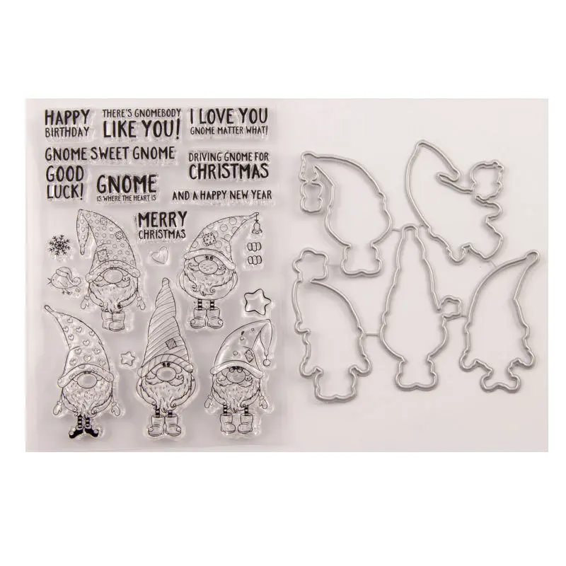 KSCRAFT штампы Санта-Клауса металлические режущие для скрапбукинга/создания