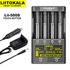 Liitokala Lii-500 Lii-500S-Lii S8 LCD 3,7 V 18650 18350 18500 21700 14500 26650 16340 AA NiMH литиевое зарядное устройство