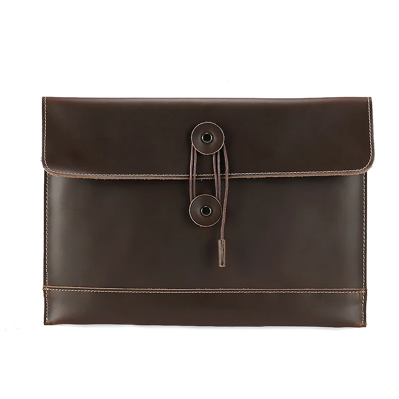 

2021 Leather Men's Bag Computer Envelope Business Bag, Men's Handbag