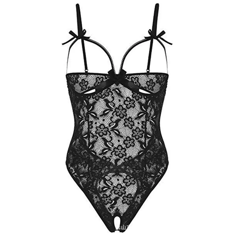 

Irene Tinnie Plus Size S M L XL 2XL Open Bra Open Crotch Women Lace Sexy Lingerie Hot Transparent Babydoll Dress Erotic Costumes