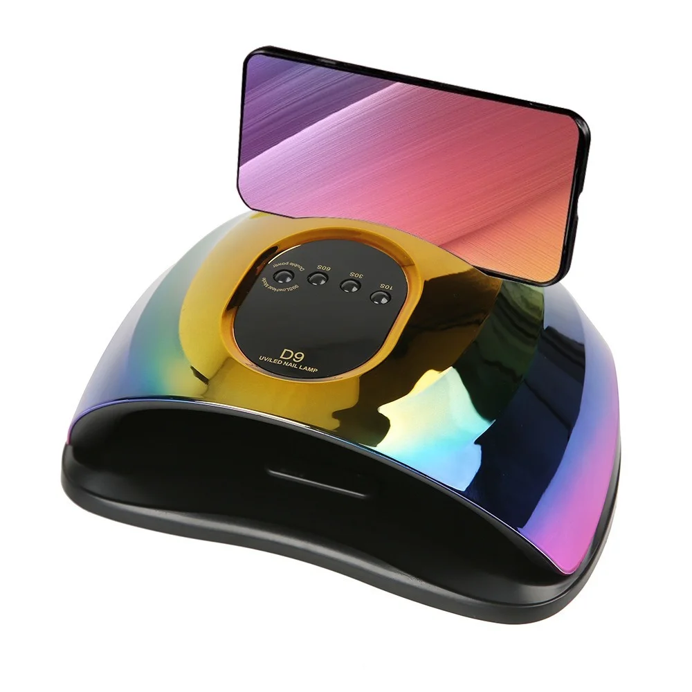 

150W UV LED Nail Art Lamp Nail Dryer with 4 Timers Professional Automatic Sensor Lamp Suitable for All Gels