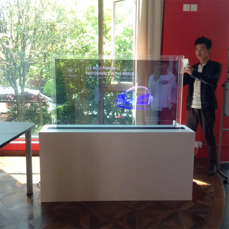 55 &quotдюймовый oled дисплей прозрачный для рекламных вывесок|Сенсорный панели| |