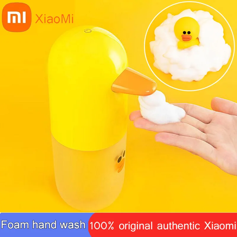 

Original Xiaomi Mijia Auto Induction Foaming Hand Washer Set Sally Yellow Infrared Sensor Foam Soap Dispenser Deep Cleaning