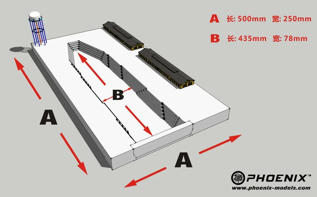 Phoenix HW7001 1/700 г. диорама соуса