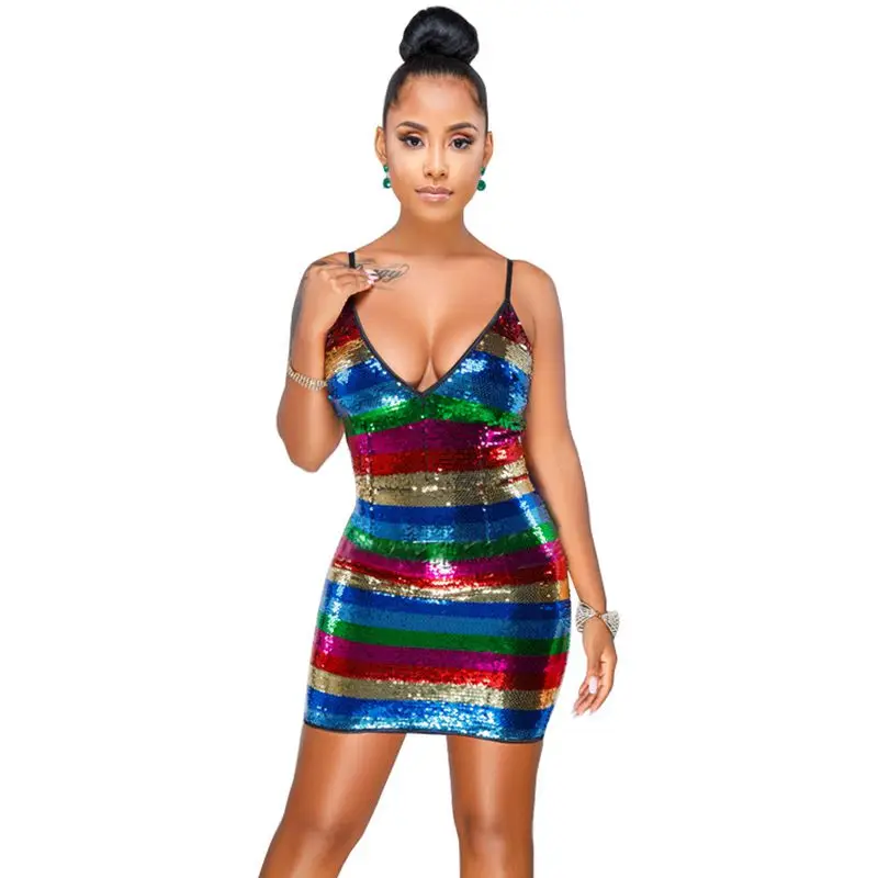 Праздничное платье vestidos vestido блестящее вечернее с блестками кофта v-вырезом