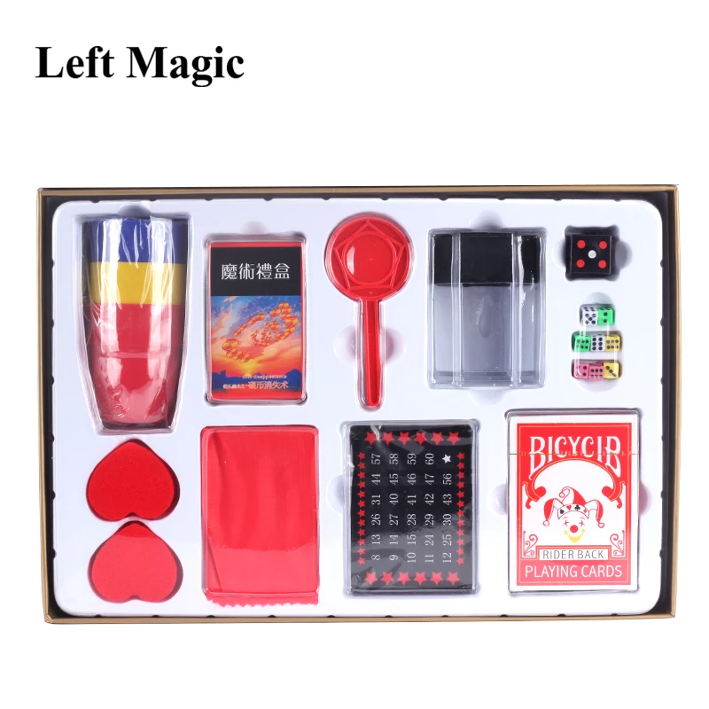 Набор магических трюков 20 реквизитов волшебная игра с DVD обучающей