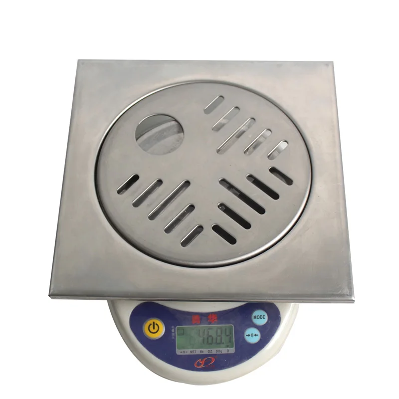 Talea напольная Сливная крышка 197*197 мм квадратная утолщенная SUS304 сток в полу из