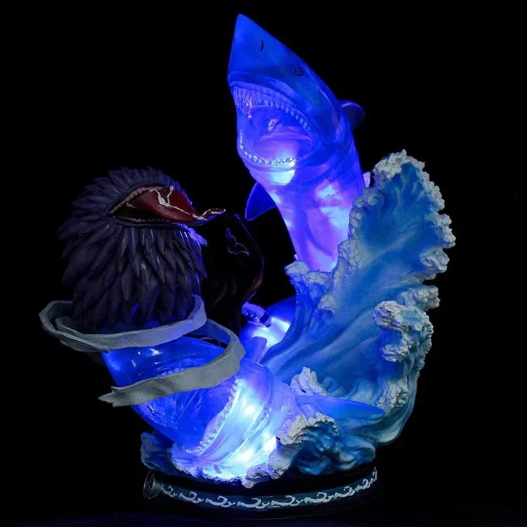 GK статуя Наруто Хошигаки Кисаме экшн-фигурка может сиять модели игрушки | Игрушки